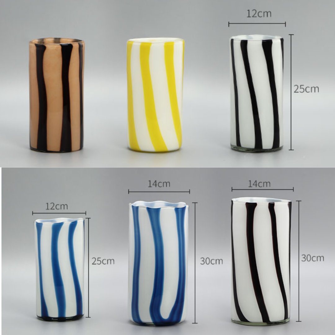 Bari Striped Vase