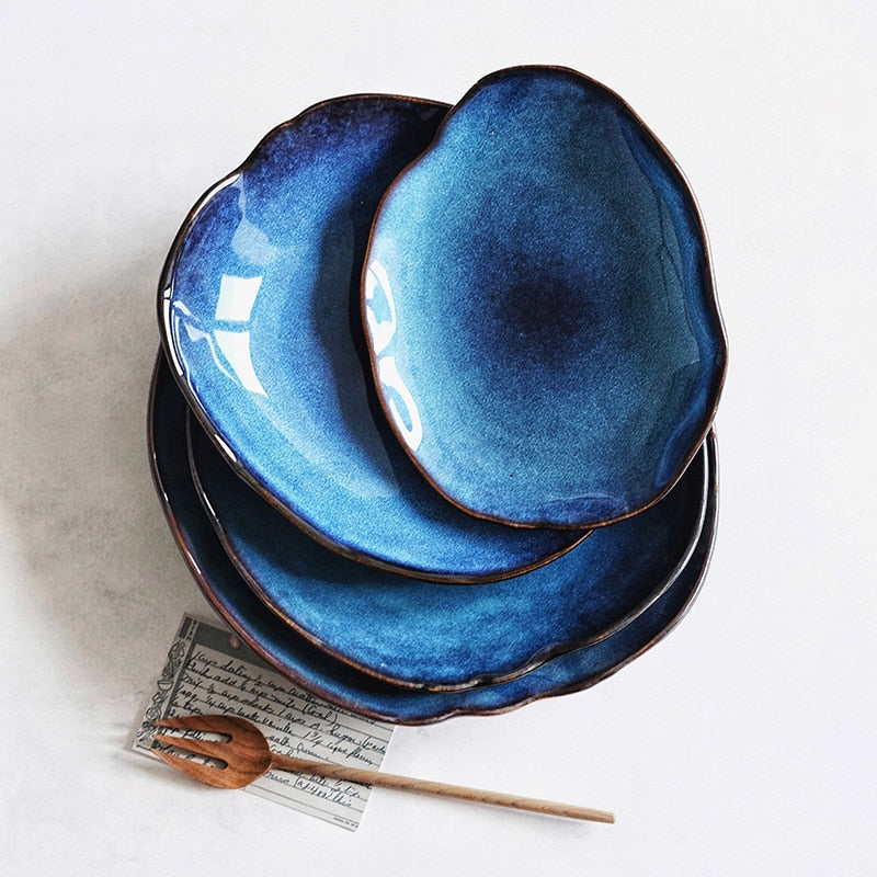 Deep Blue Medi Dinner Set