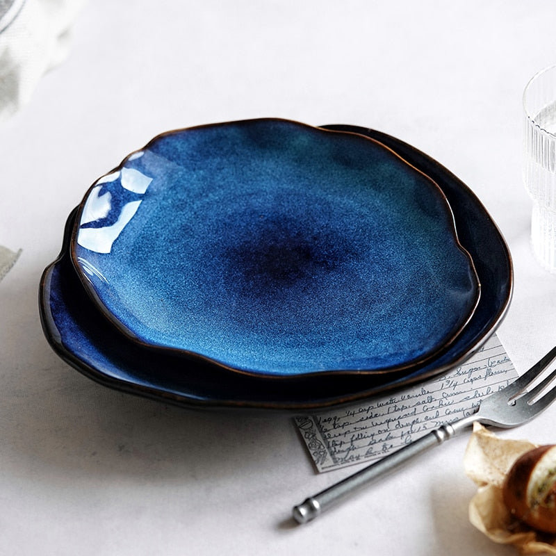 Deep Blue Medi Dinner Set